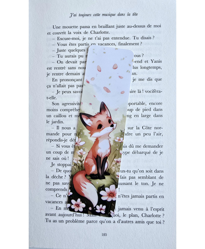 Lot de 3 Marque-page renard