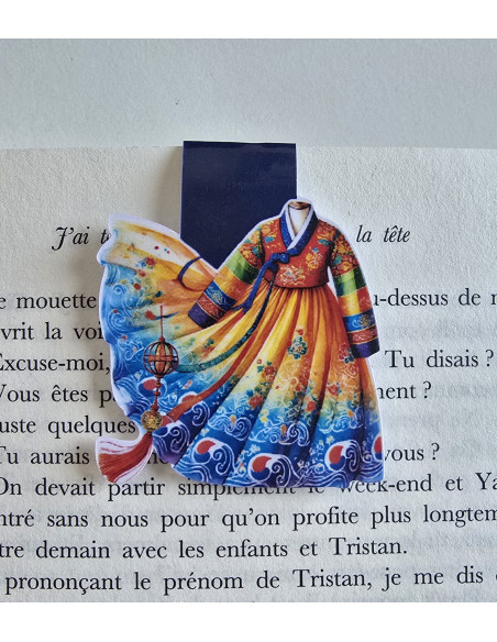 Marque page magnétique kimono