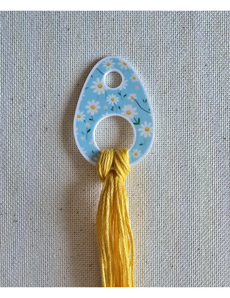 Lot de 5 organisateurs d'échevettes Marguerites