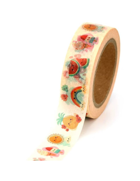 Masking tape 10m autocollants diamond painting bullet journal  été