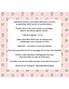 Feuille d’autocollants, Stickers pour Bullet Journal boisson 2