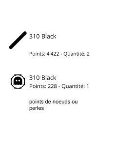 Grille point de croix : Blackword lune 2