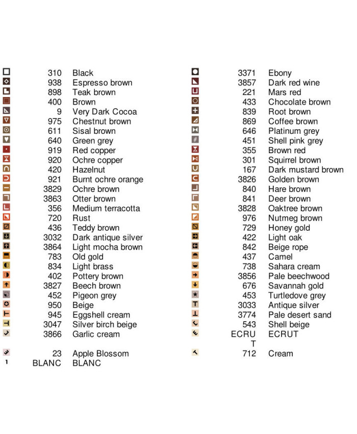Grille point de croix : Chat roux PDF