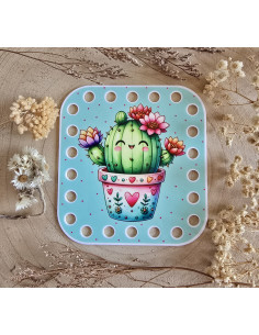 Tri-fils Organisateur de fils Cactus coeur
