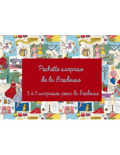 Pochette surprise pour la brodeuse (attention ce n'est pas la box broderie du mois)