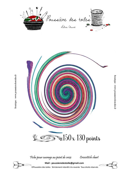 Grille point de croix : PDF Mystère de Août