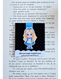 Marque page magnétique Alice 2