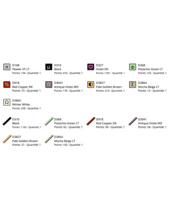 Grille point de croix : ABC halloween Papier