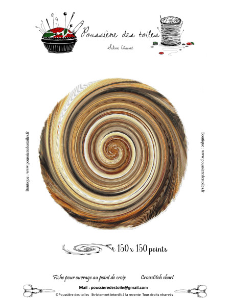 Grille point de croix : PDF Mystère de Octobre