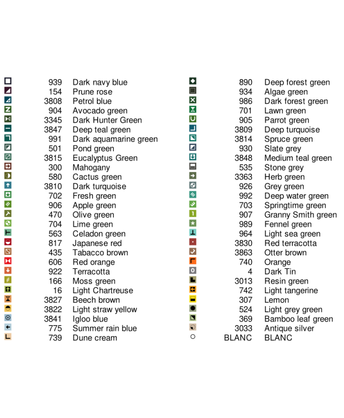 Grille point de croix : Renard coucher de soleil Papier