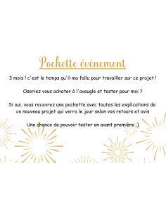 Pochette évènement