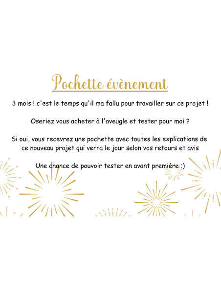 Pochette évènement