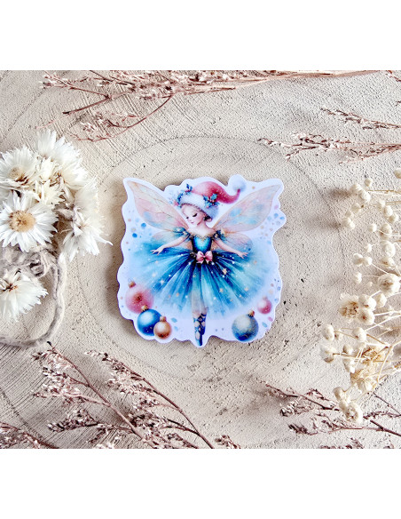 Poussière à aiguilles : fée de noël