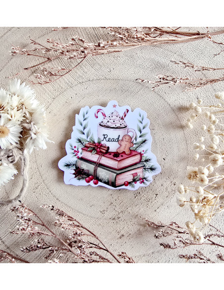 Poussière à aiguilles : livres chocolat