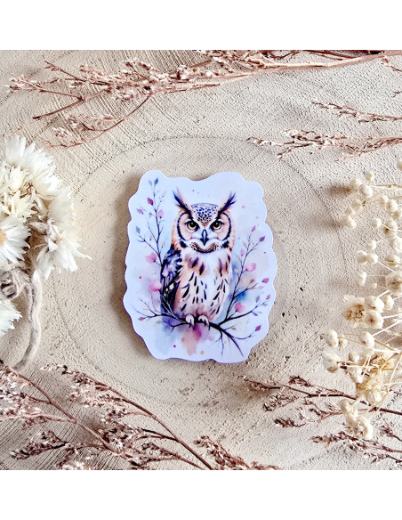 Poussière à aiguilles : chouette