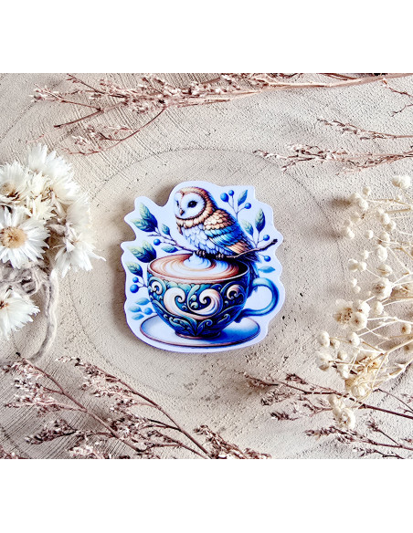 Poussière à aiguilles : chouette