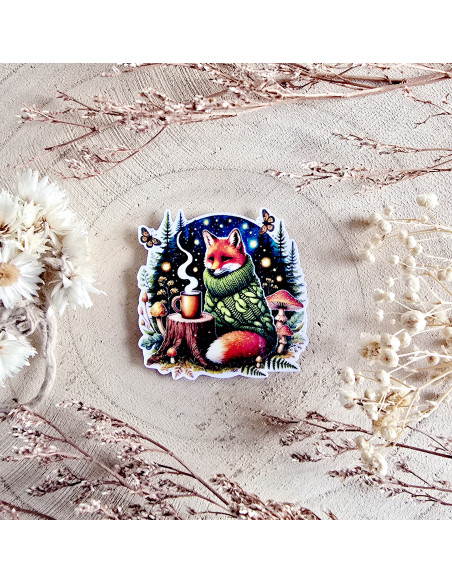 Poussière à aiguilles : Renard coucher de soleil