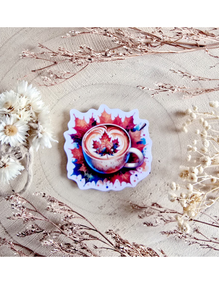 Poussière à aiguilles : Tasse automne