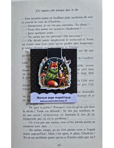 Marque page magnétique renard 2