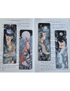 Lot de 4 Marque-page renard 2