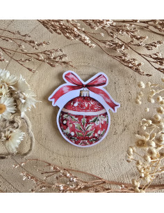 Poussière à aiguilles : Boule de noël