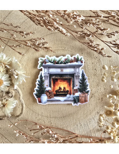 Poussière à aiguilles : Cheminée