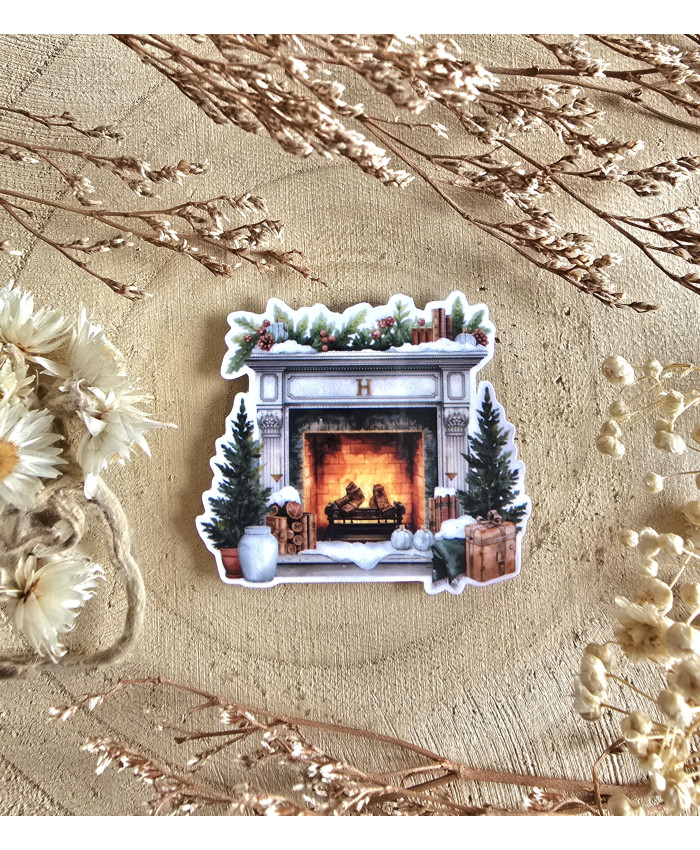 Poussière à aiguilles : Cheminée