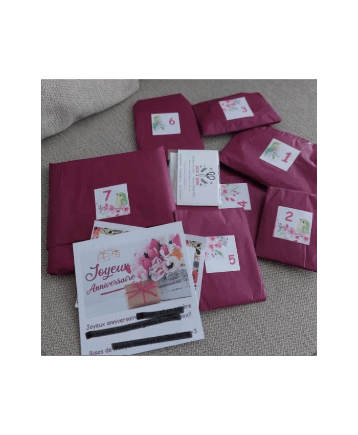 Calendrier de l'anniversaire pour la Brodeuse