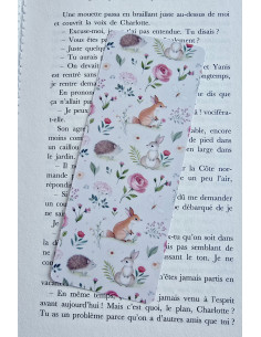 Marque-page animaux forêt