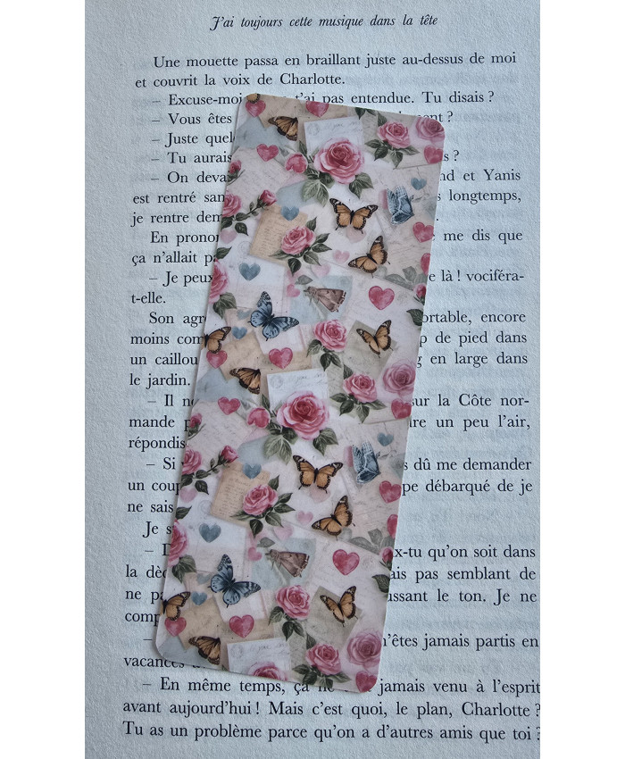 Marque-page papillons