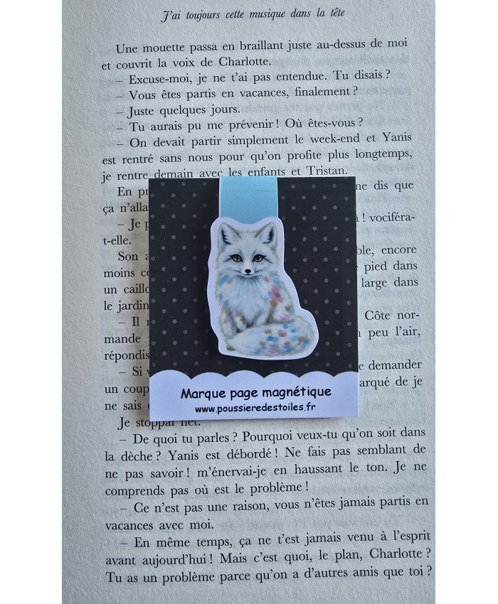 Marque page magnétique