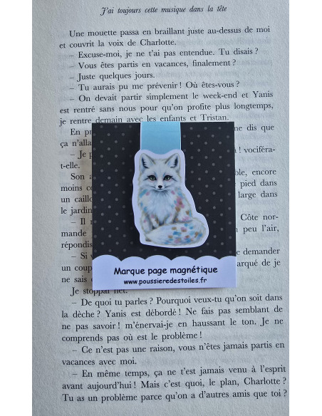 Marque page magnétique