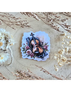 Poussière à aiguilles :  Violon