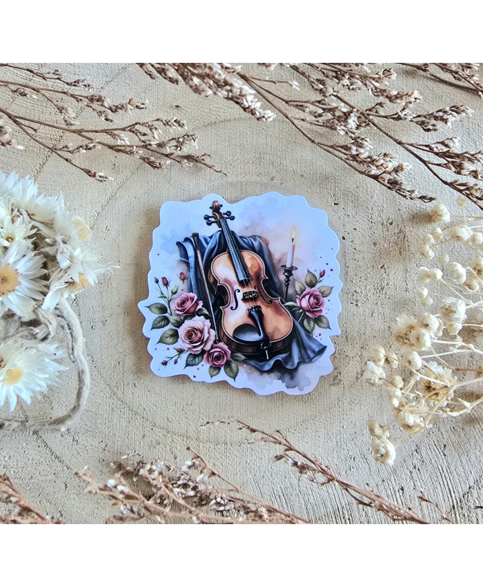 Poussière à aiguilles :  Violon