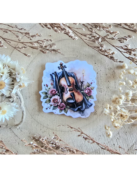 Poussière à aiguilles :  Violon