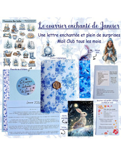 Courrier enchanté de Janvier