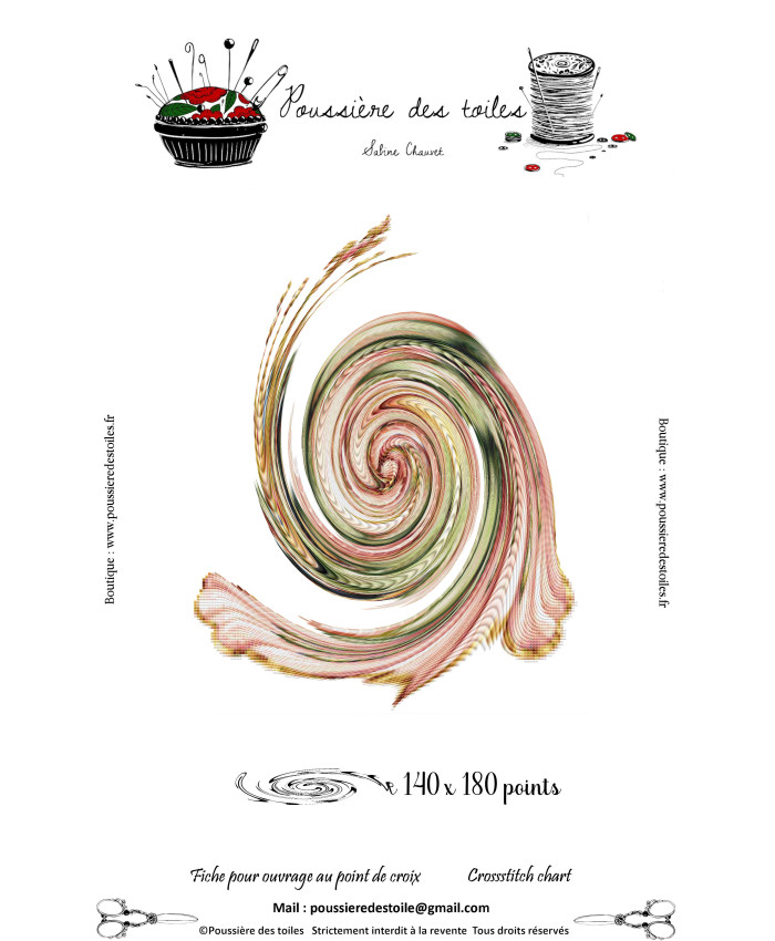 Grille point de croix : PDF Mystère de Février