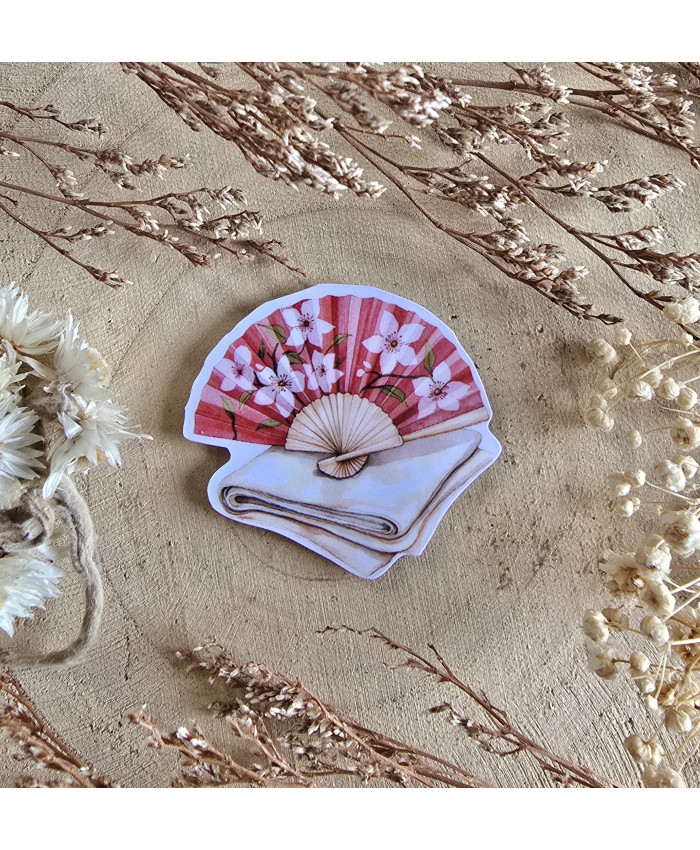 Poussière à aiguilles : éventail