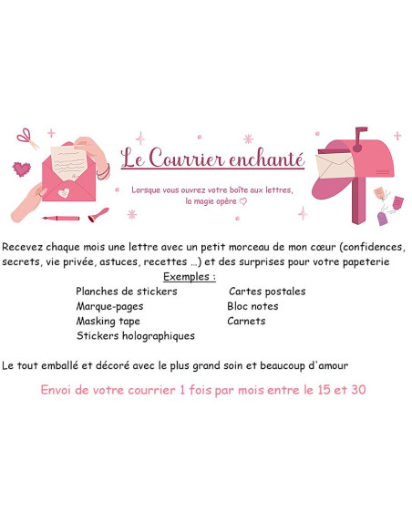 Courrier enchanté de Février 2026