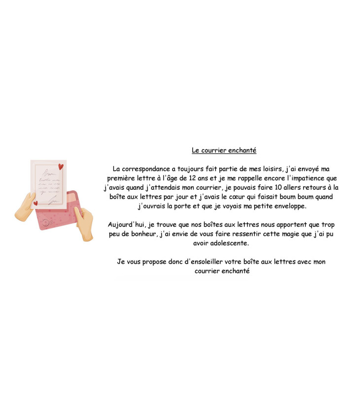 Courrier enchanté de Mars 2026 Bientôt dispo