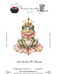 Grille point de croix : Reine Charlotte PDF