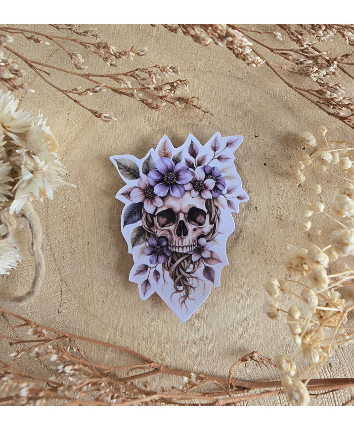 Poussière à aiguilles : Tête de mort