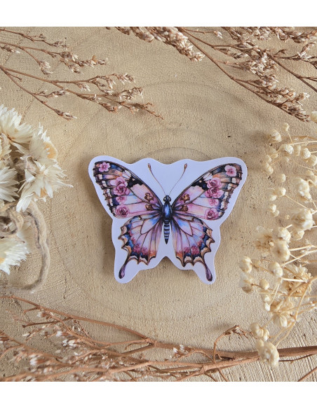 Poussière à aiguilles : Papillon