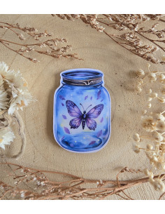 Poussière à aiguilles : Bocal