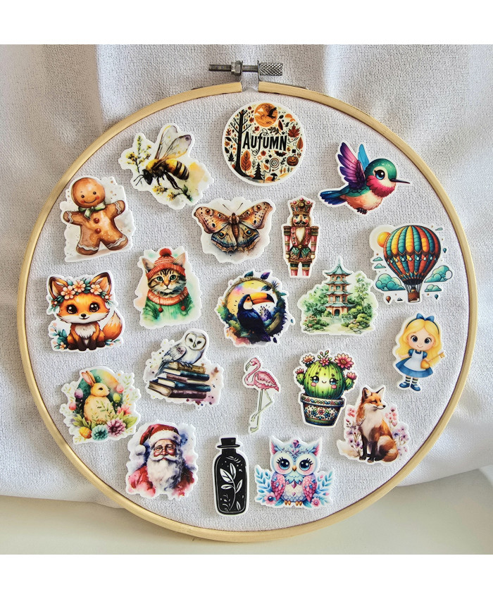 Pochette surprise 5 aimants à aiguilles