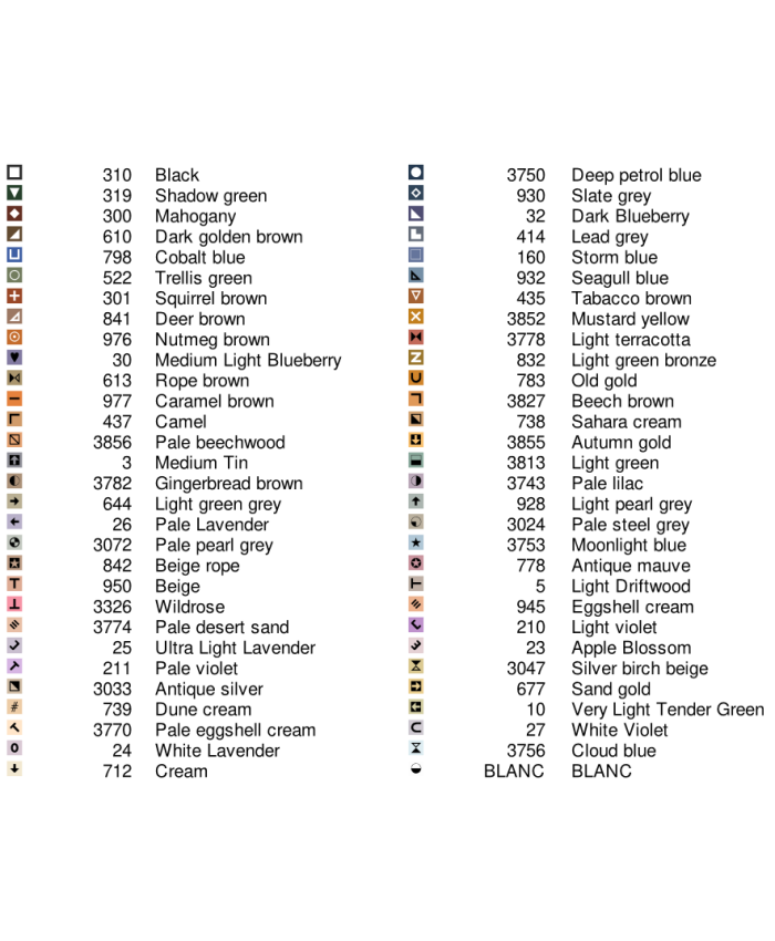 Grille point de croix : Chat roux PDF