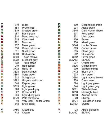 Grille point de croix : Chenille Alice Papier