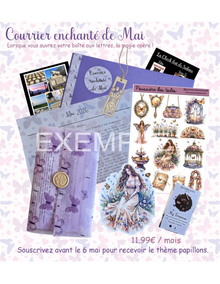Courrier enchanté de Mai 2026