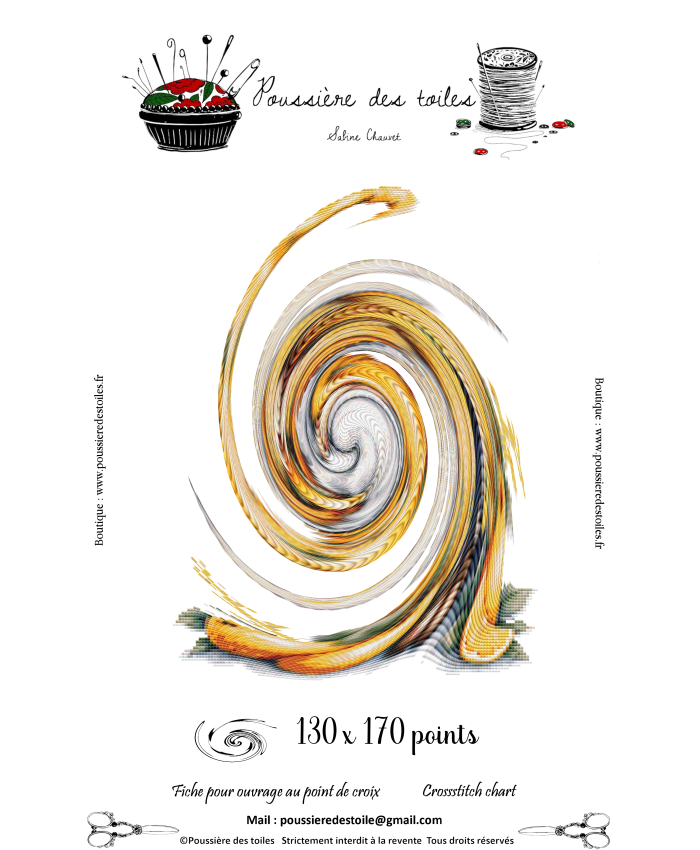 Grille point de croix : PDF Mystère de Mai