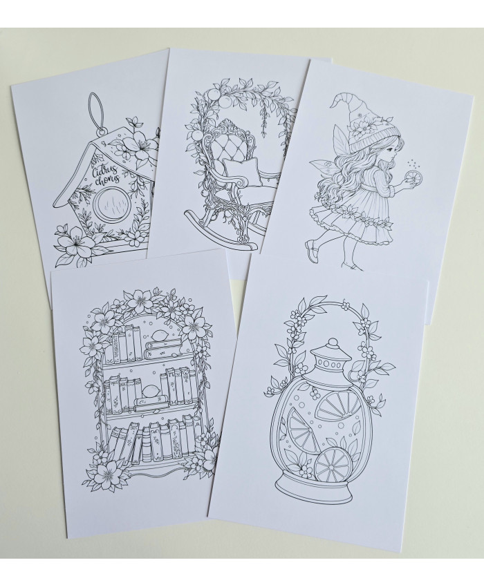 Réf 04 Coloriages cosy